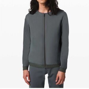LULULEMON refract track jacket *lab grey size M